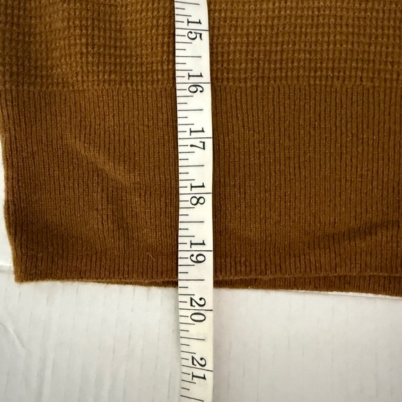 Madewell 100% Cashmere Ombre Dip Dye Sweater Pink White Brown Size Medium - Picture 6 of 6